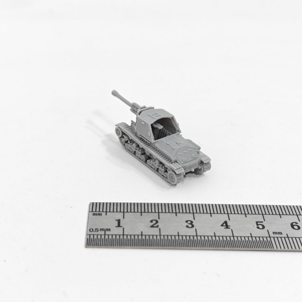 Romania TACAM R-2 Tank Destroyer,3D Printed,1/144 Scale Mini Tank Model,Resin