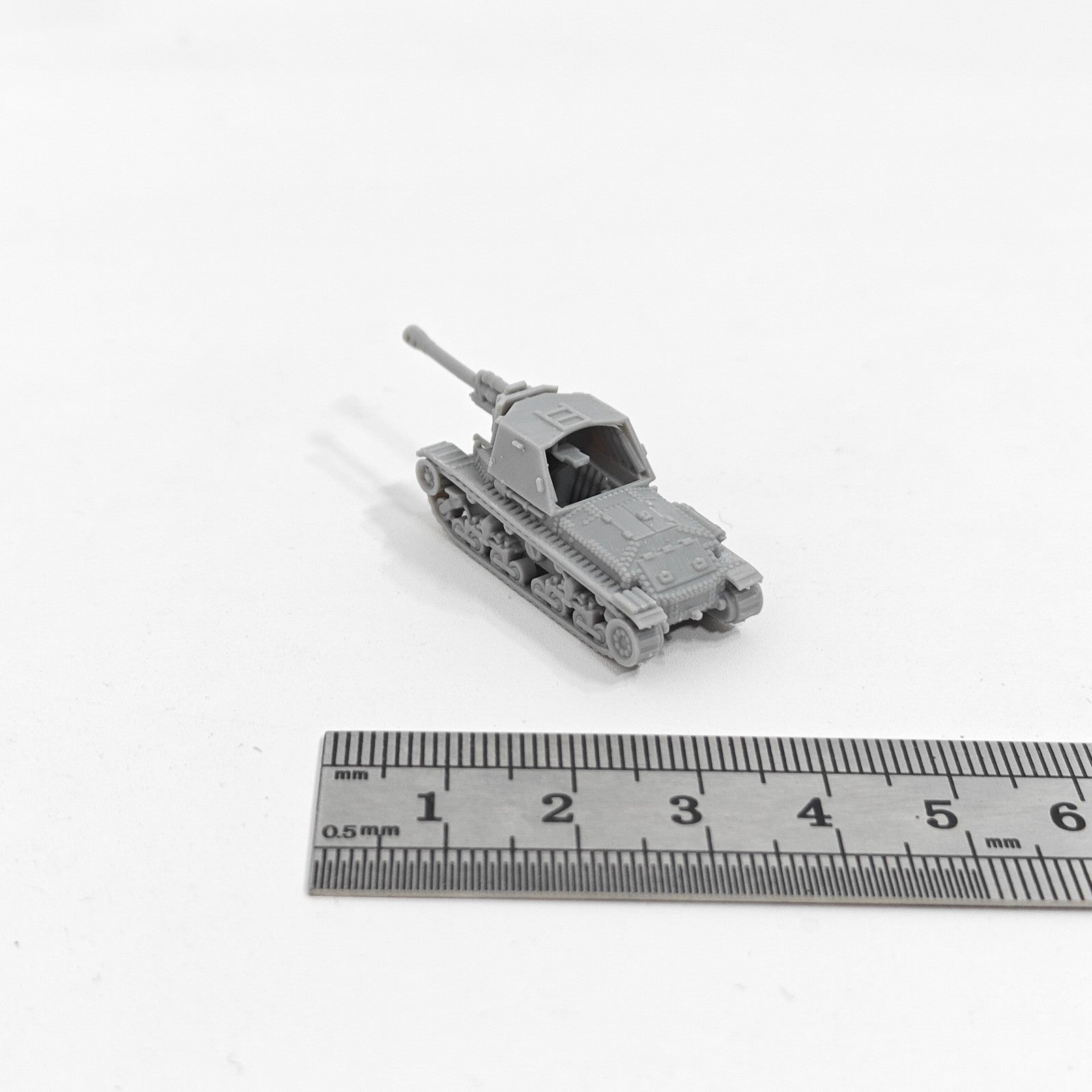 Romania TACAM R-2 Tank Destroyer,3D Printed,1/144 Scale Mini Tank Model,Resin