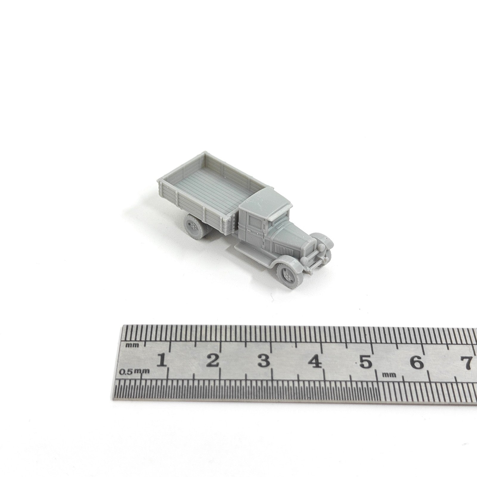WWII Soviet ZIS-5 Truck,3D Printed,1/144 Scale Mini Tank Model,Resin
