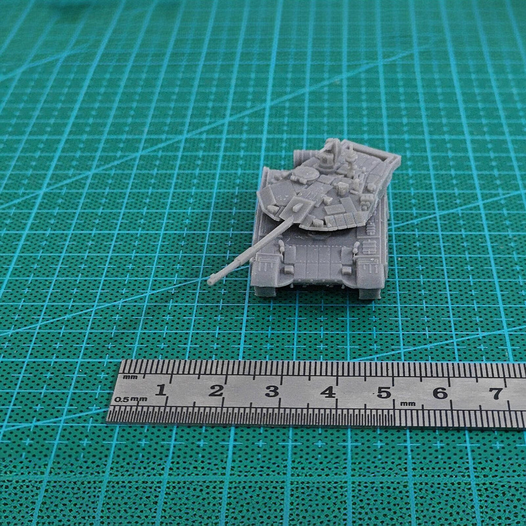 Russia T-90AM Main Battle Tank,3D Printed,1/144 Scale Mini Tank Model,Resin