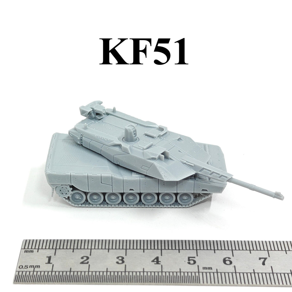 German Panther KF51 Main Battle Tank,3D Printed,1/144 Scale Tank Model,Resin