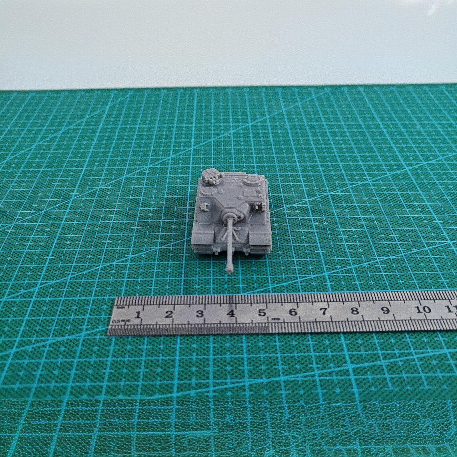 WWII British A39 Tortoise Tank,3D Printed,1/144 Scale Mini Tank Model,Resin