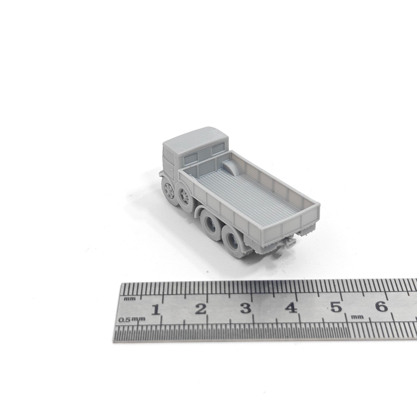 Italian Breda 52 Military Truck,3D Printed,1/144 Scale Mini Tank Model,Resin