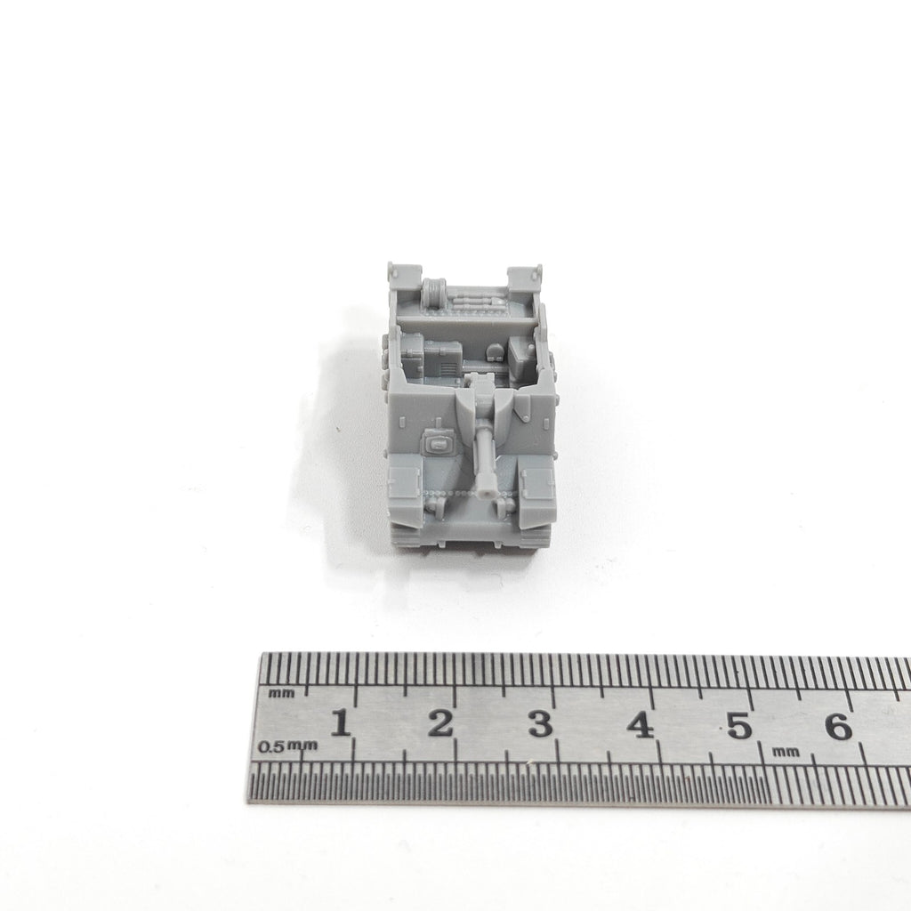 WWII British Sexton II Tank,3D Printed,1/144 Scale Mini Tank Model,Resin