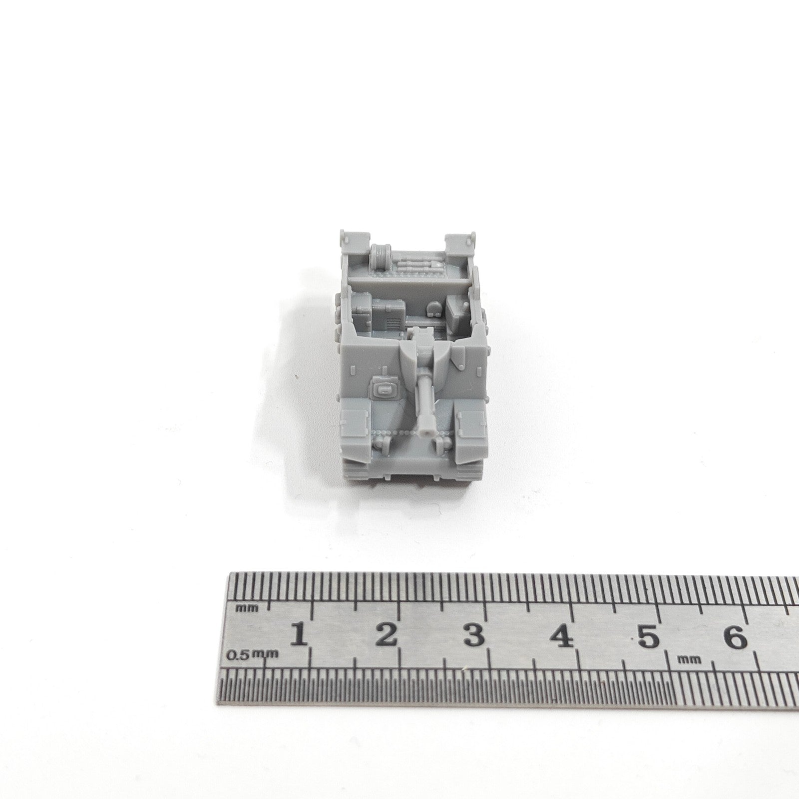 WWII British Sexton II Tank,3D Printed,1/144 Scale Mini Tank Model,Resin