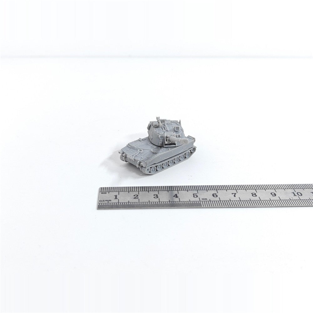 US M109 Self-Propelled Howitzer, 3D Printed ,1/144 Scale Mini Tank Model,Resin
