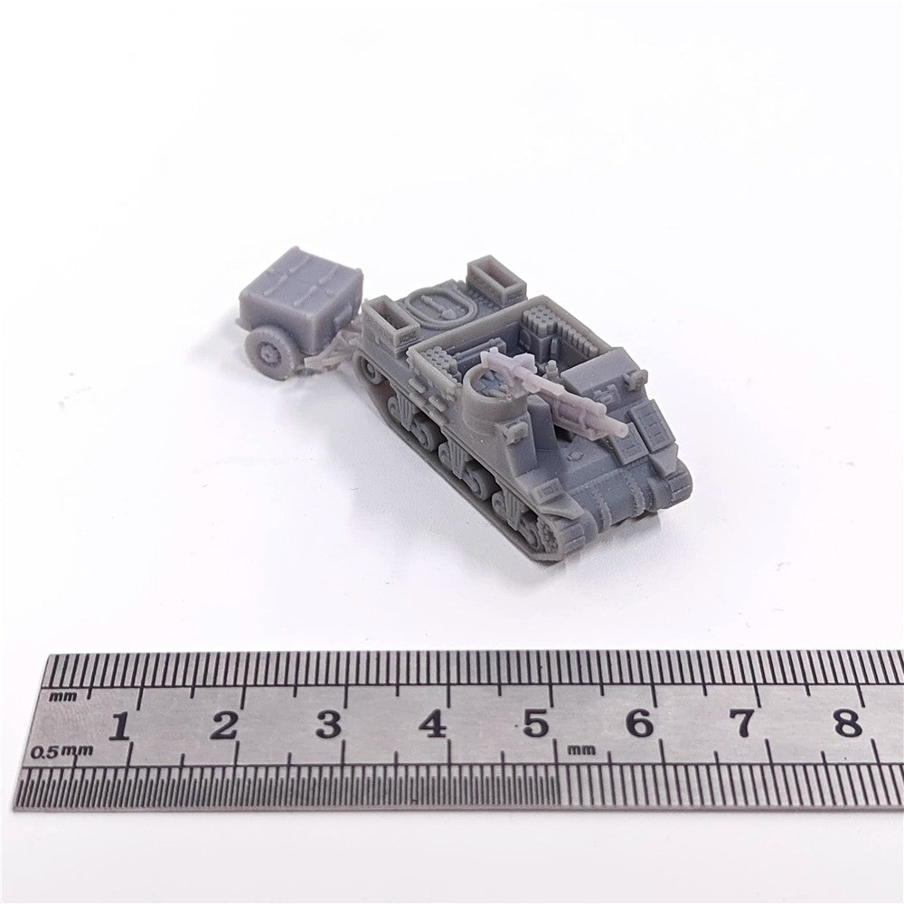 WWII US Army M7 Priest,3D Printed,1/144 Scale Mini Tank Model,Resin