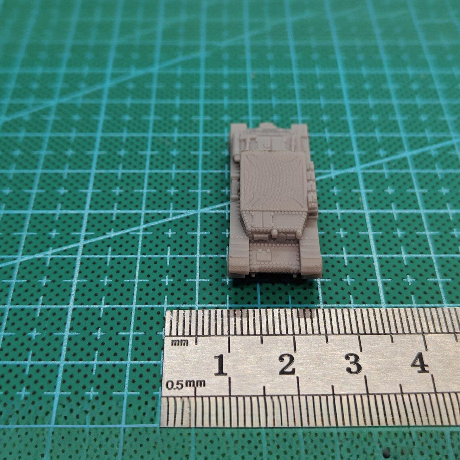 WWII German Pz.Kpfw. 35(t)  ARV,3D Printed,1/144 Scale Mini Tank Model,Resin
