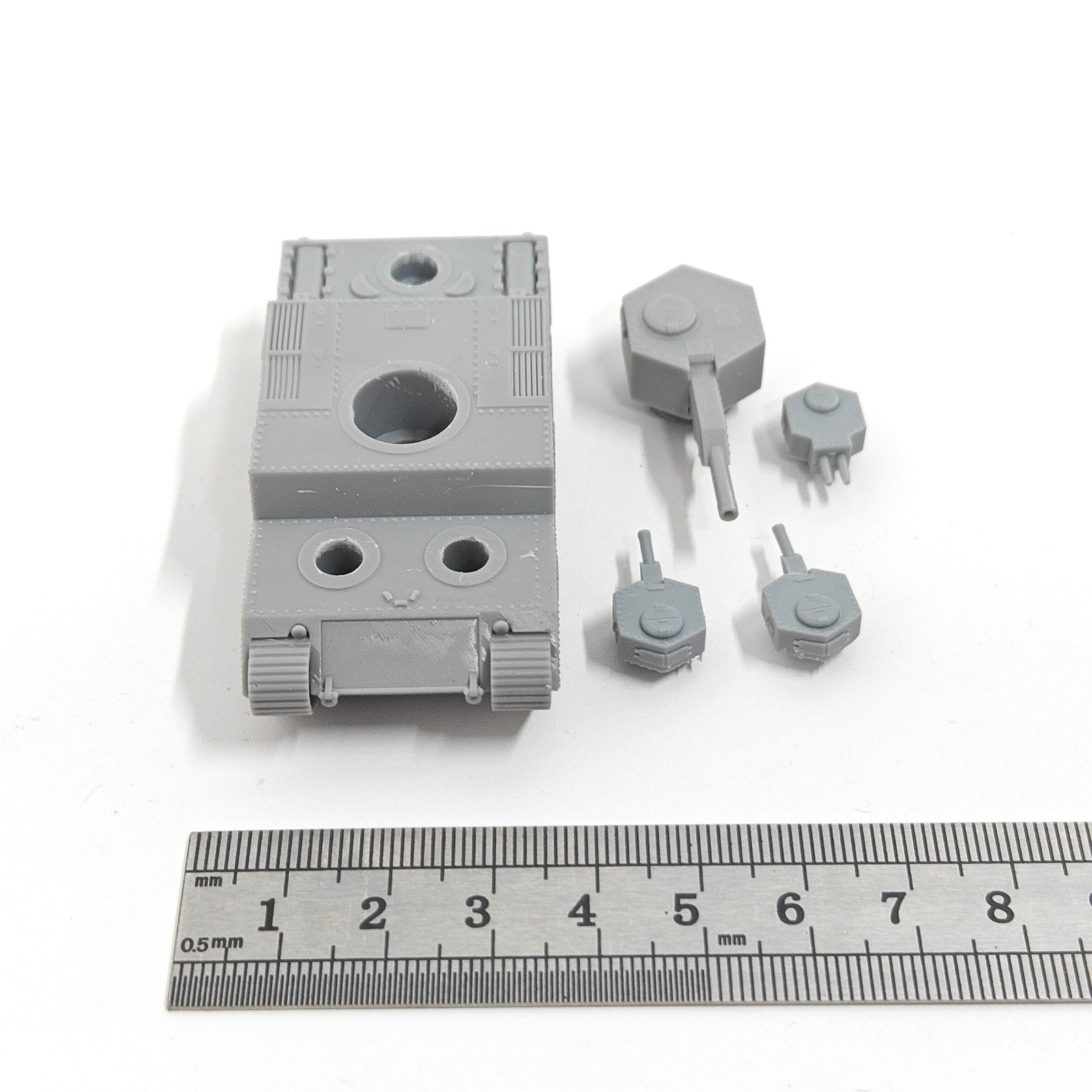 Japanese O-I Super Heavy Tank,3D Printed,1/144 Scale Mini Tank Model,Resin