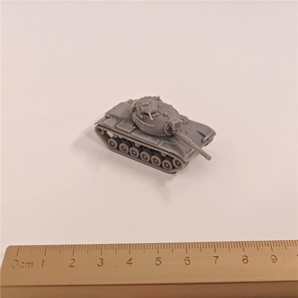US Army M60 Tank, 3D Printed ,1/144 Scale Mini Tank Model,Resin