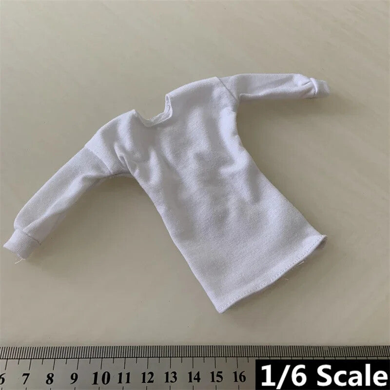 1/6 Scale Woman's Long Sleeve Dress Model for 12 Inch Action Figure