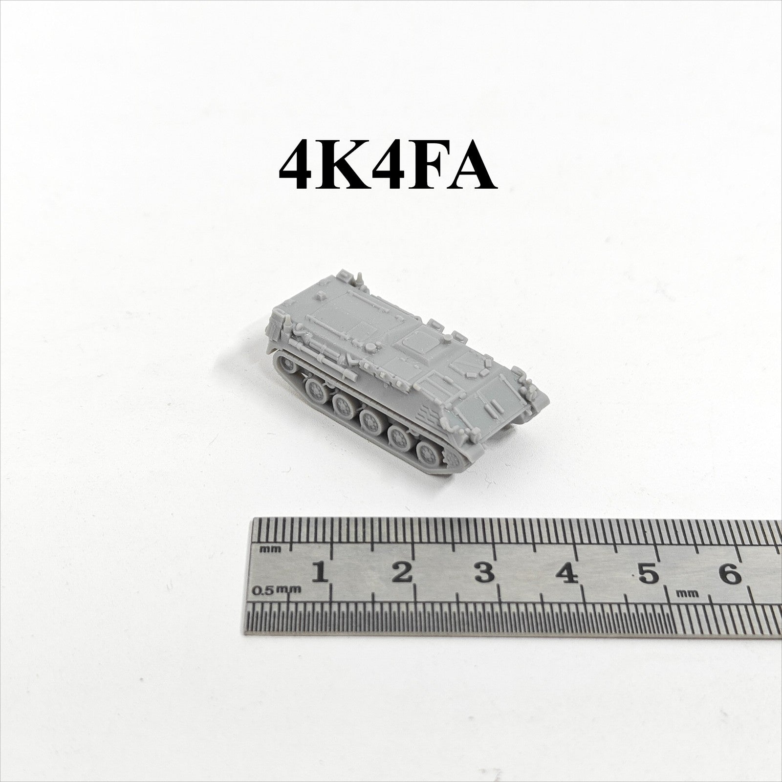 Austrian Army 4K4FA APC,3D Printed,1/144 Scale Mini Tank Model,Resin