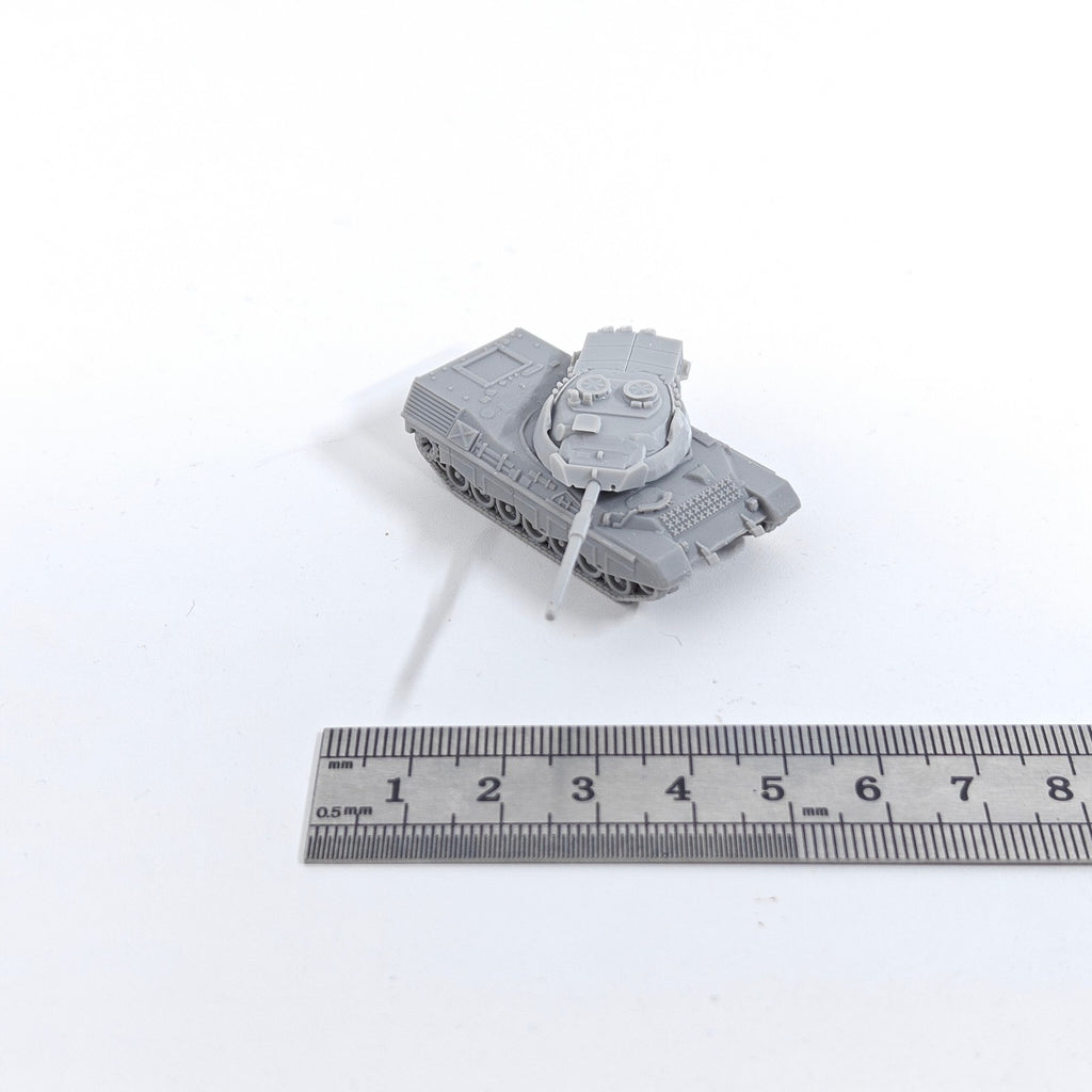 Canada Leopard 1C2 Tank,3D Printed,1/144 Scale Mini Tank Model,Resin