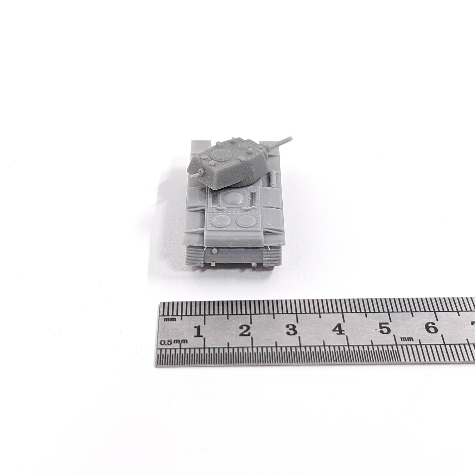 WWII Soviet KV-1 Heavy Tank,3D Printed,1/144 Scale Mini Tank Model,Resin