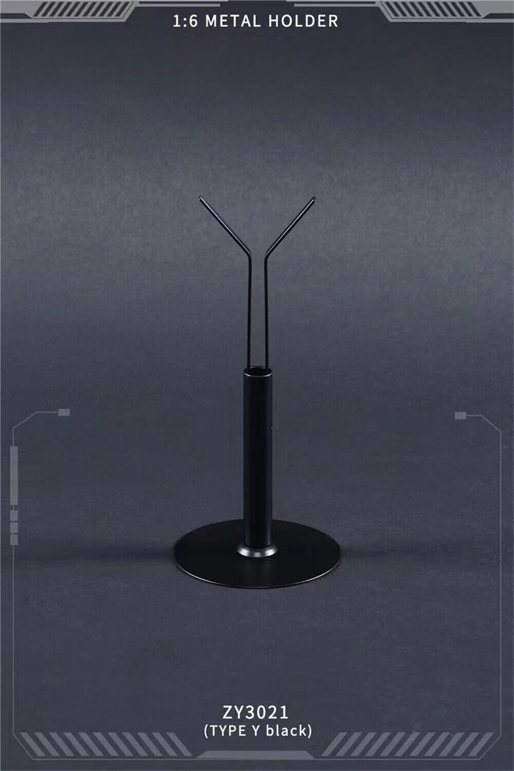 Metal Display Holder Adjustable Base Stand Fit 1/6 Scale Action Figure