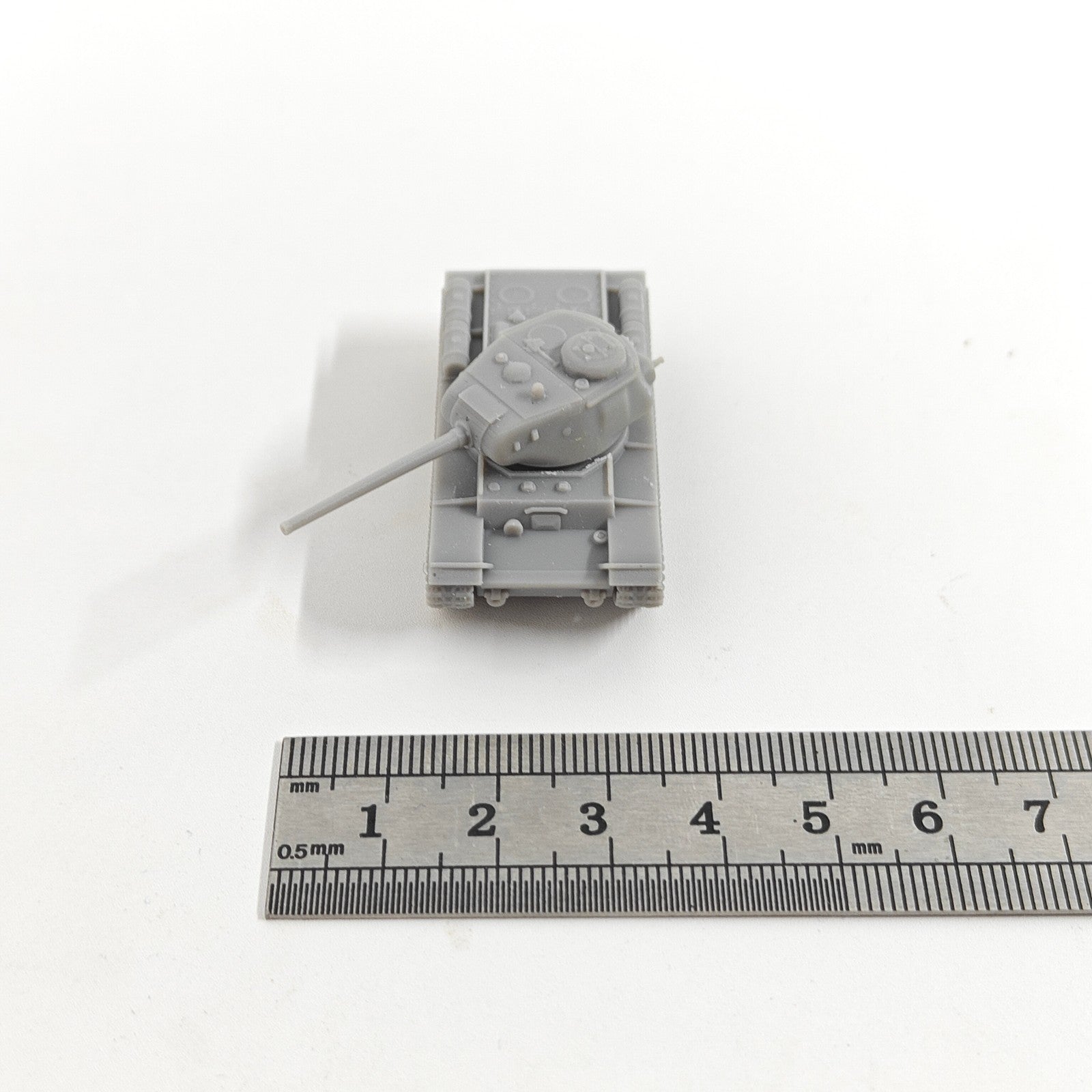 WWII Soviet KV-85 Heavy Tank,3D Printed,1/144 Scale Mini Tank Model,Resin