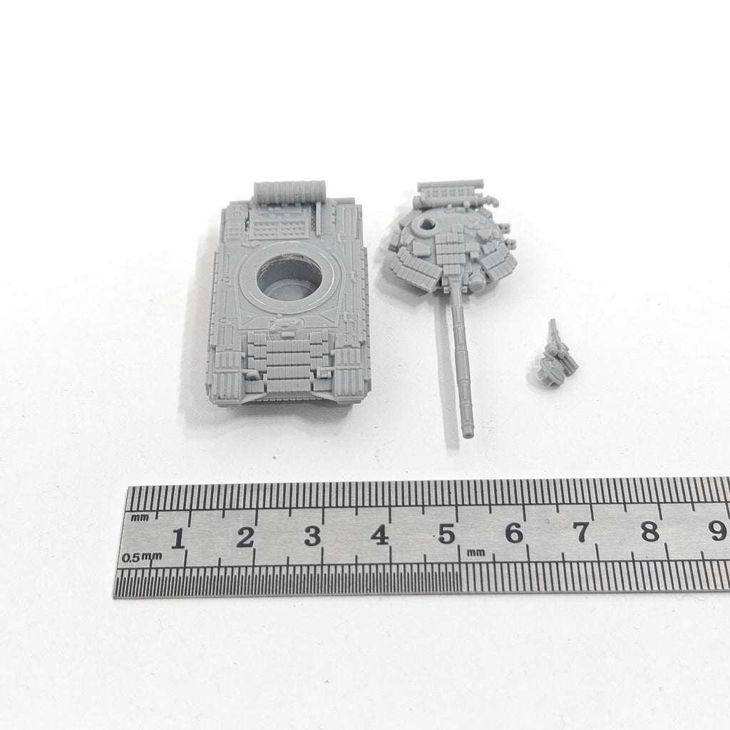 Soviet T-64BV Main Battle Tank,3D Printed,1/144 Scale Mini Tank Model,Resin