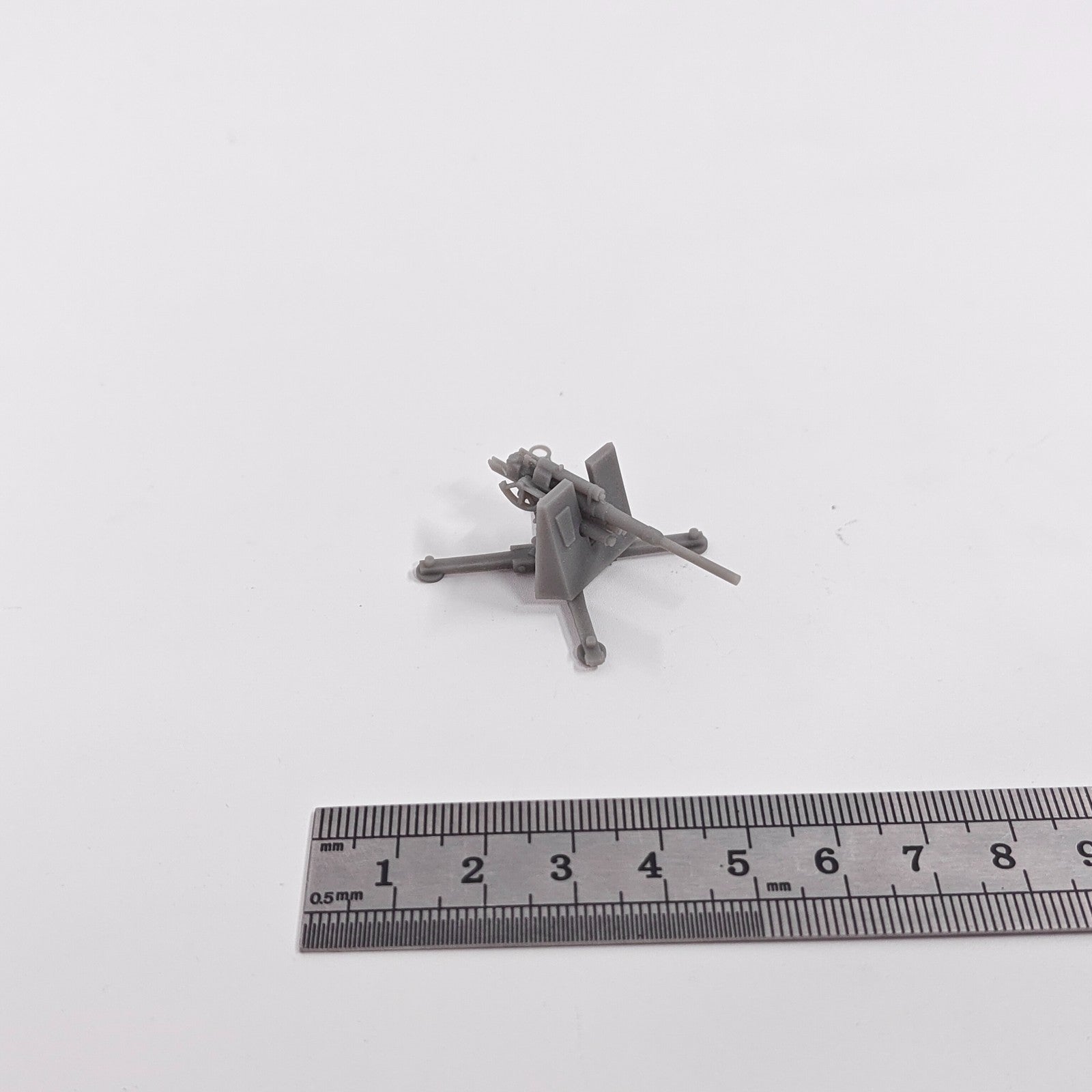 WWII German 88 MM Flak 36,3D Printed,1/144 Scale Mini Model,Resin