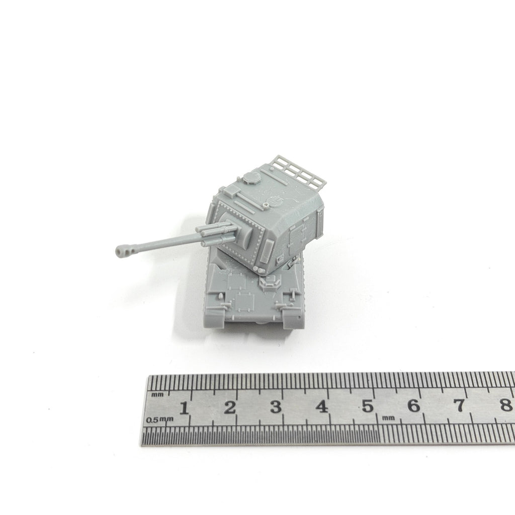 French AUF1 Self-propelled Howitzer, 3D Printed ,1/144 Scale Mini Model,Resin