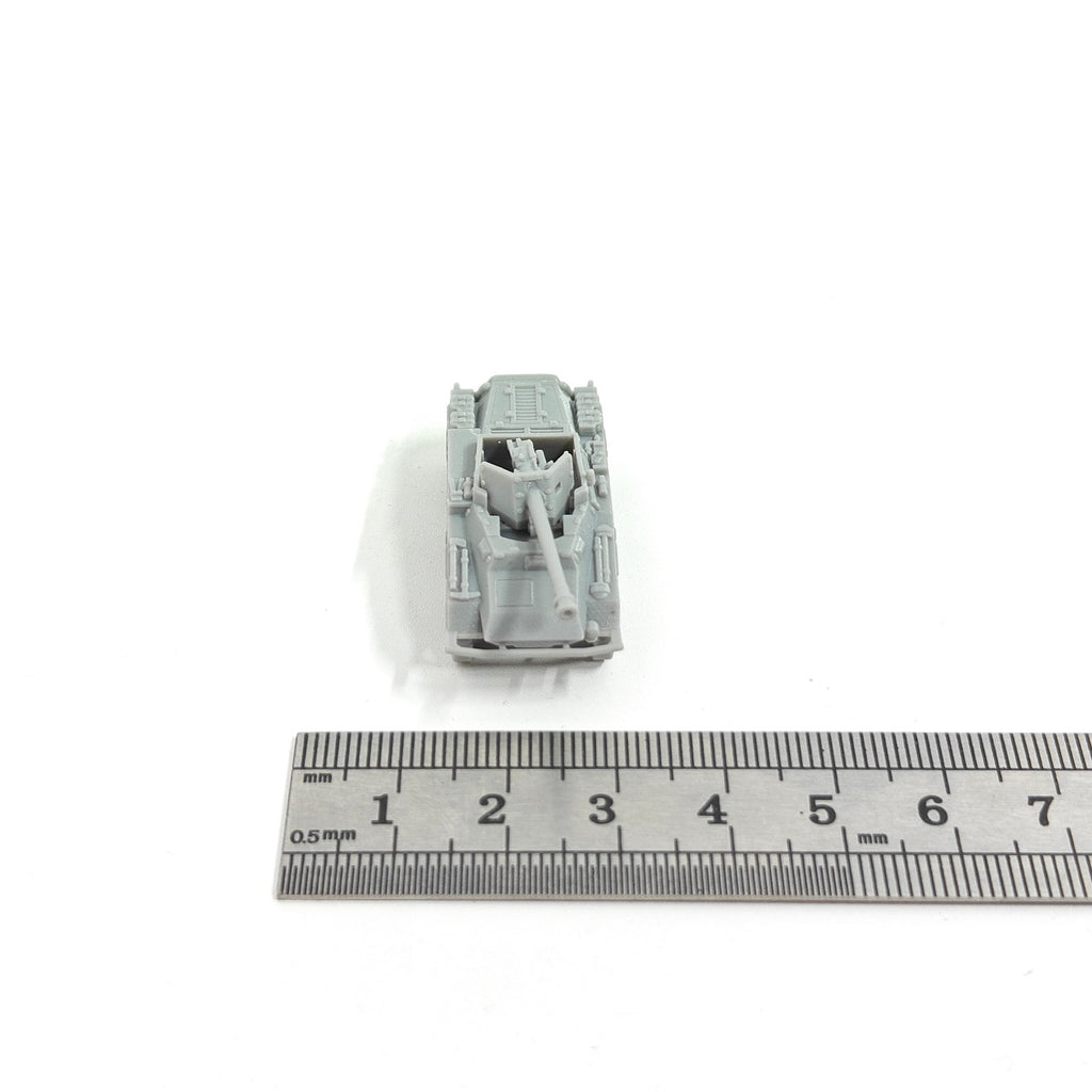 WWII German Sd.Kfz. 234/4 Wheeled Armor,3D Printed,1/144 Scale Mini Model,Resin