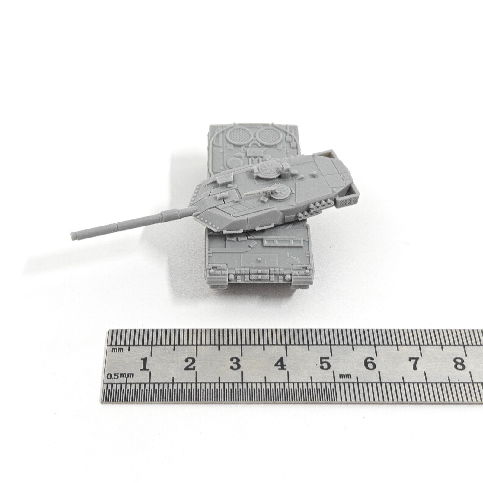 German Leopard 2A6 Main Battle Tank,3D Printed,1/144 Scale Mini Tank Model,Resin