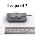 German Leopard 2 Main Battle Tank,3D Printed,1/144 Scale Mini Tank Model,Resin