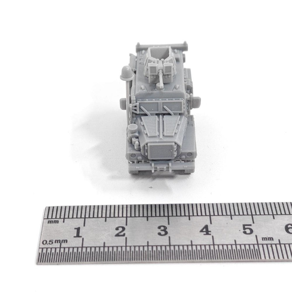 US Army Cougar 4×4 MRAP,3D Printed,1/144 Scale Mini Tank Model,Resin