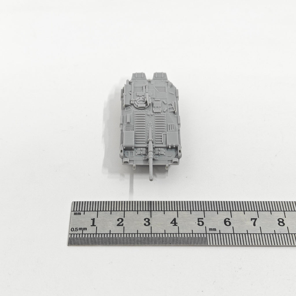 Swedish Strv 103 Tank Destroyer,3D Printed,1/144 Scale Mini Tank Model,Resin