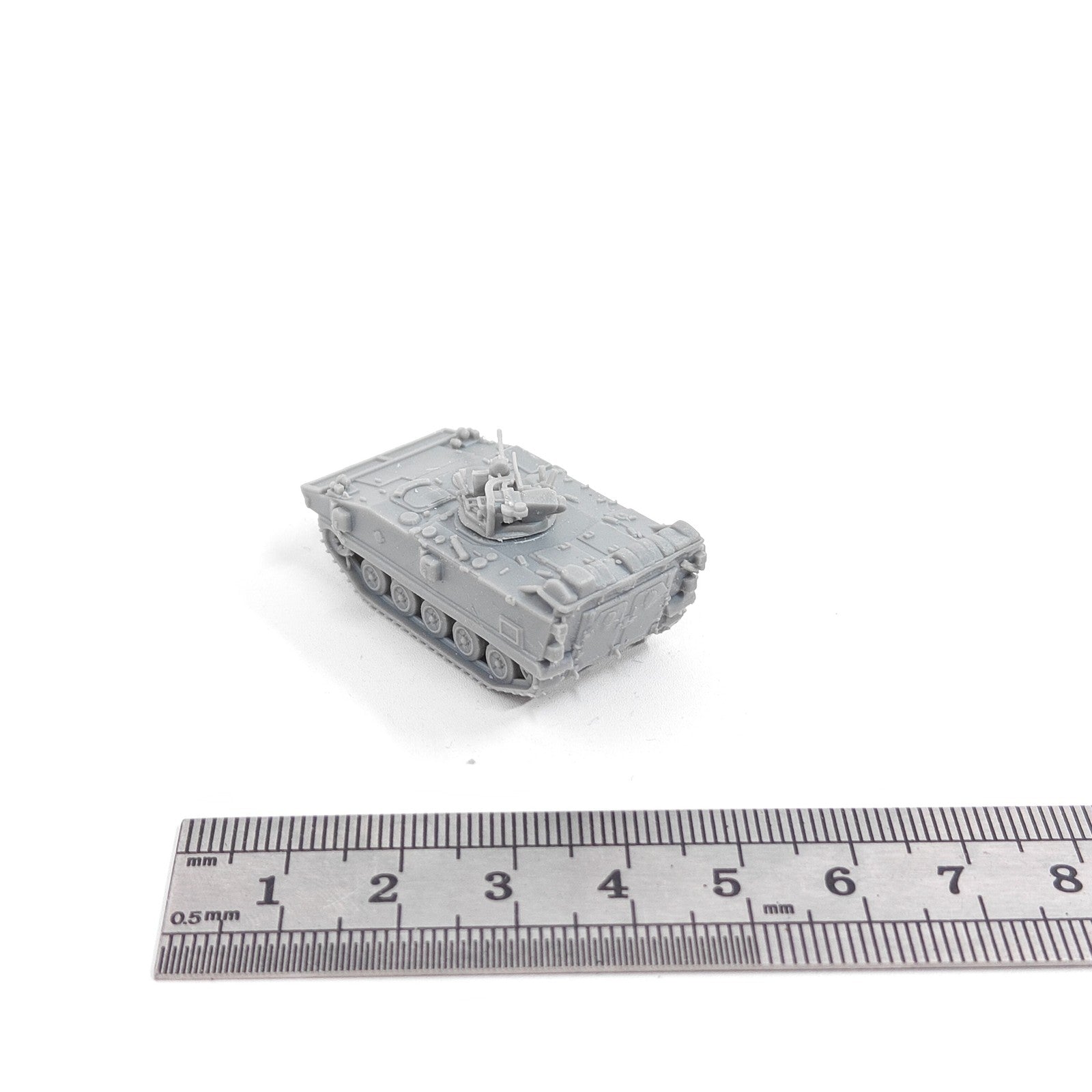 AMX-10P Fighting Vehicle, 3D Printed ,1/144 Scale Mini Tank Model,Resin