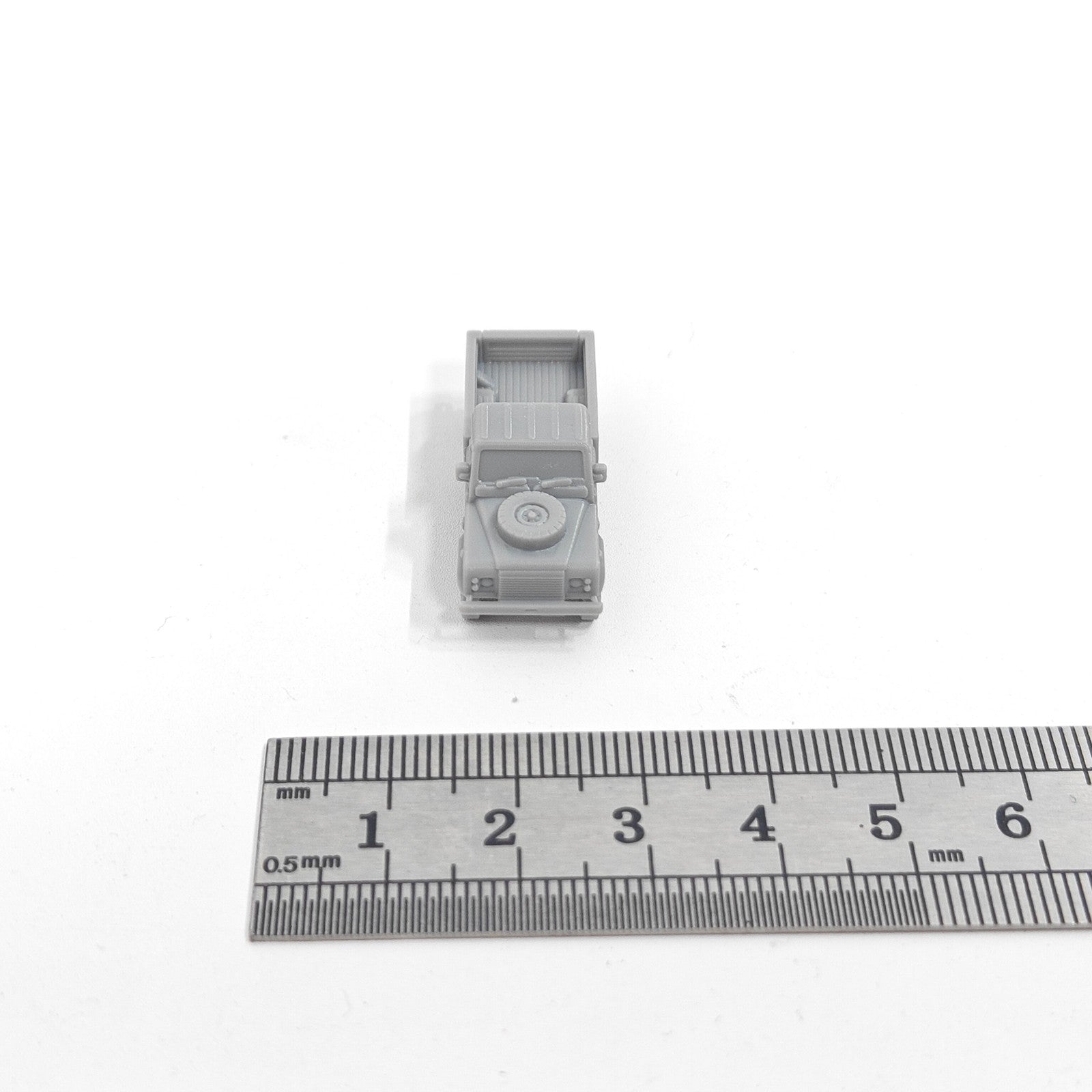 British Wolf Reconnaissance Vehicle,3D Printed,1/144 Scale Mini Tank Model,Resin