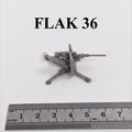 WWII German 88 MM Flak 36,3D Printed,1/144 Scale Mini Model,Resin