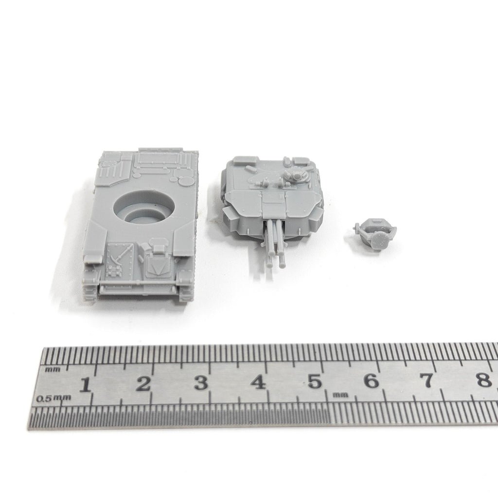 Soviet ZSU-23-4 Shilka SPAAG,3D Printed,1/144 Scale Mini Tank Model,Resin