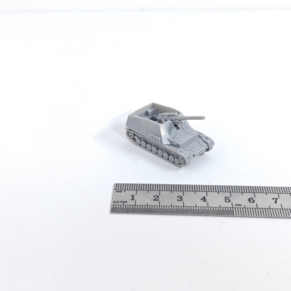 WWII German Sd.Kfz.165 SPG,3D Printed,1/144 Scale Tank Model,Resin