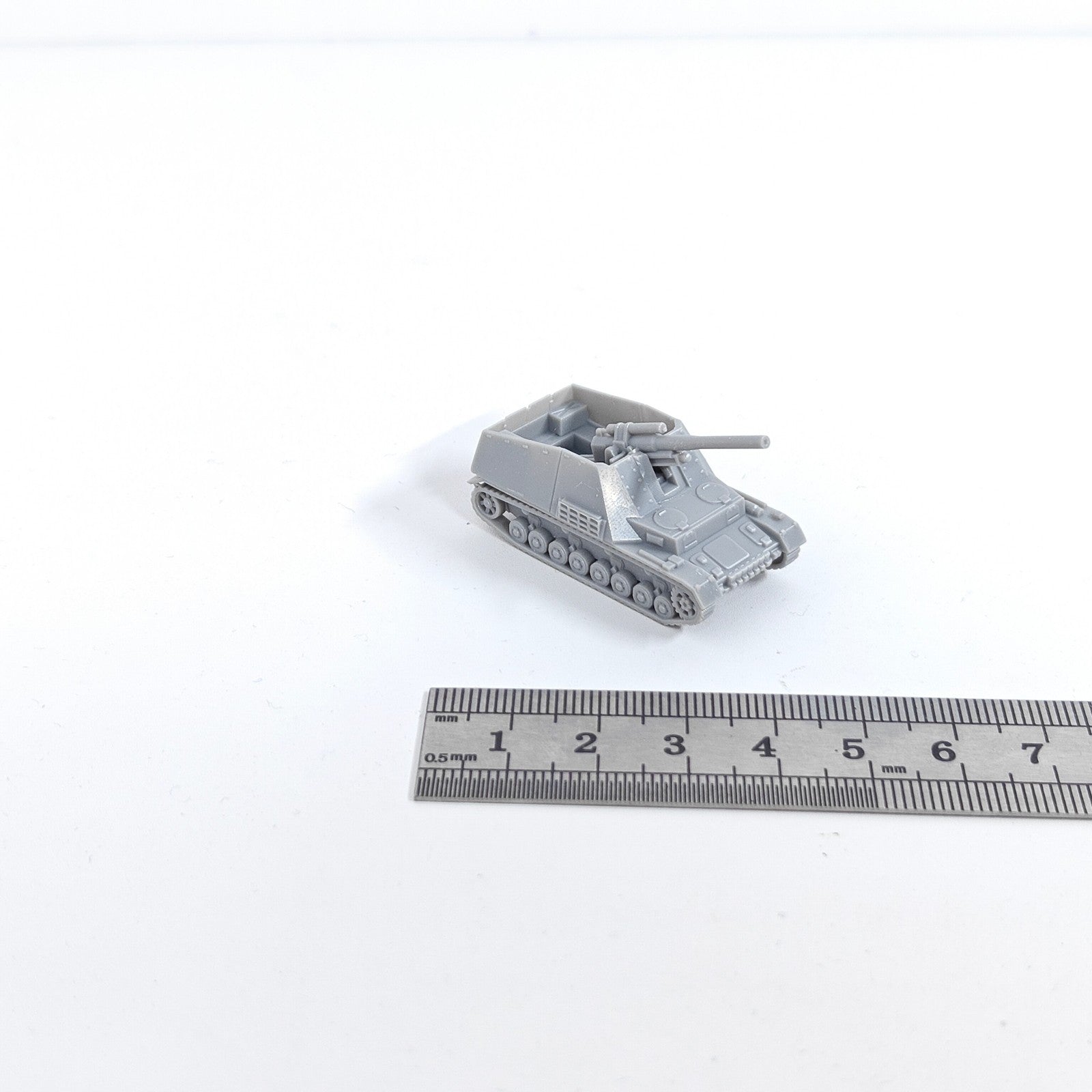 WWII German Sd.Kfz.165 SPG,3D Printed,1/144 Scale Tank Model,Resin