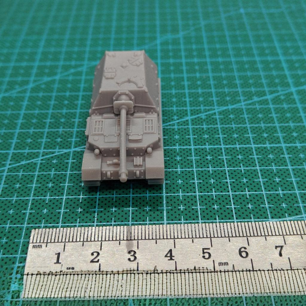 WWII German Ferdinand Tank Destroyer,3D Printed,1/144 Scale Mini Model,Resin