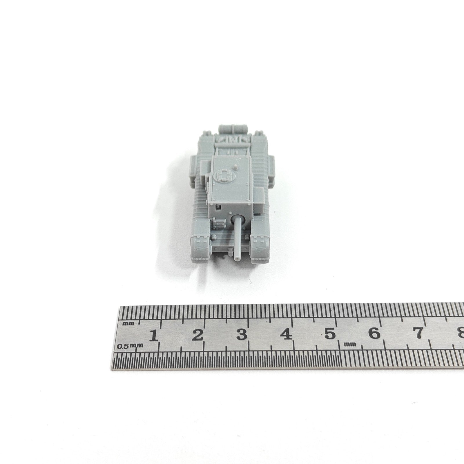 WWII British Churchill Gun Carrier,3D Printed,1/144 Scale Mini Tank Model,Resin