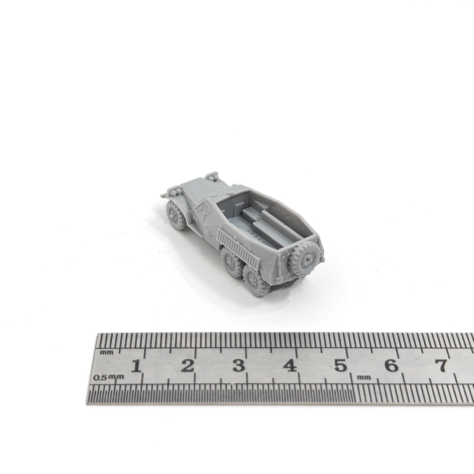Soviet BTR-152 APC,3D Printed,1/144 Scale Mini Tank Model,Resin