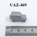 Soviet UAZ-469 Off-road Vehicle,3D Printed,1/144 Scale Mini Tank Model,Resin