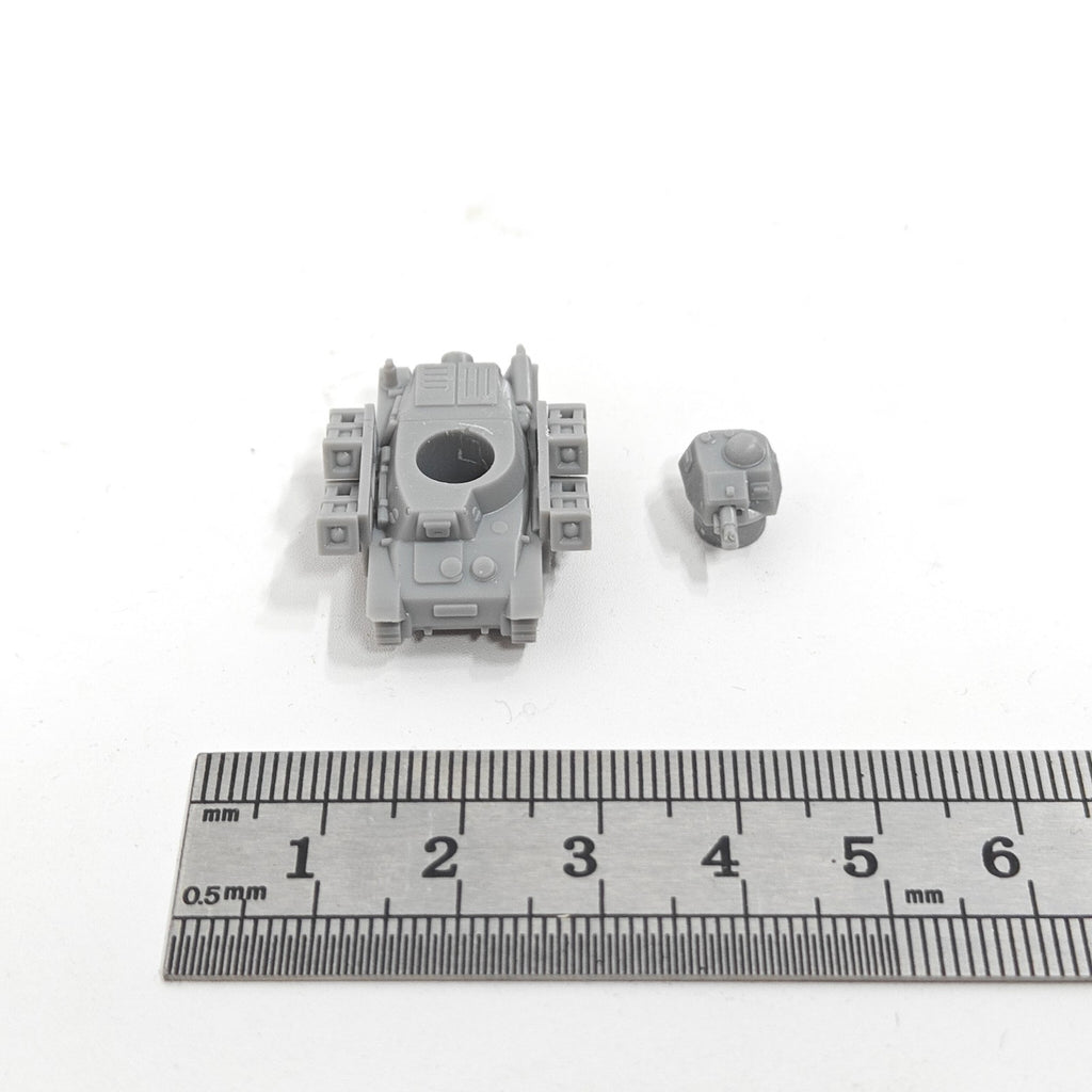 WWII German 39-H 735(f) Light Tank,3D Printed,1/144 Scale Mini Tank Model,Resin