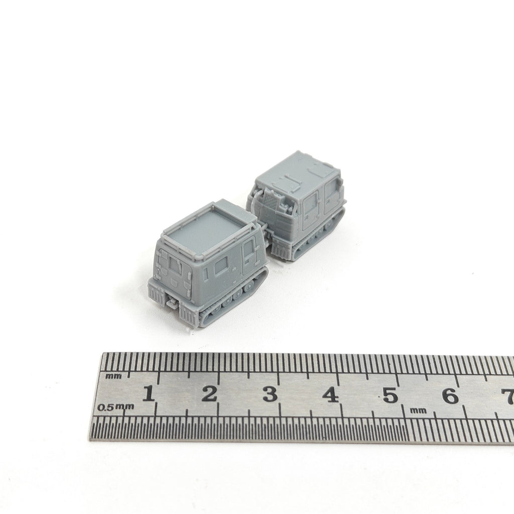 Swedish BV206 All-terrain Carrier,3D Printed,1/144 Scale Mini Tank Model,Resin