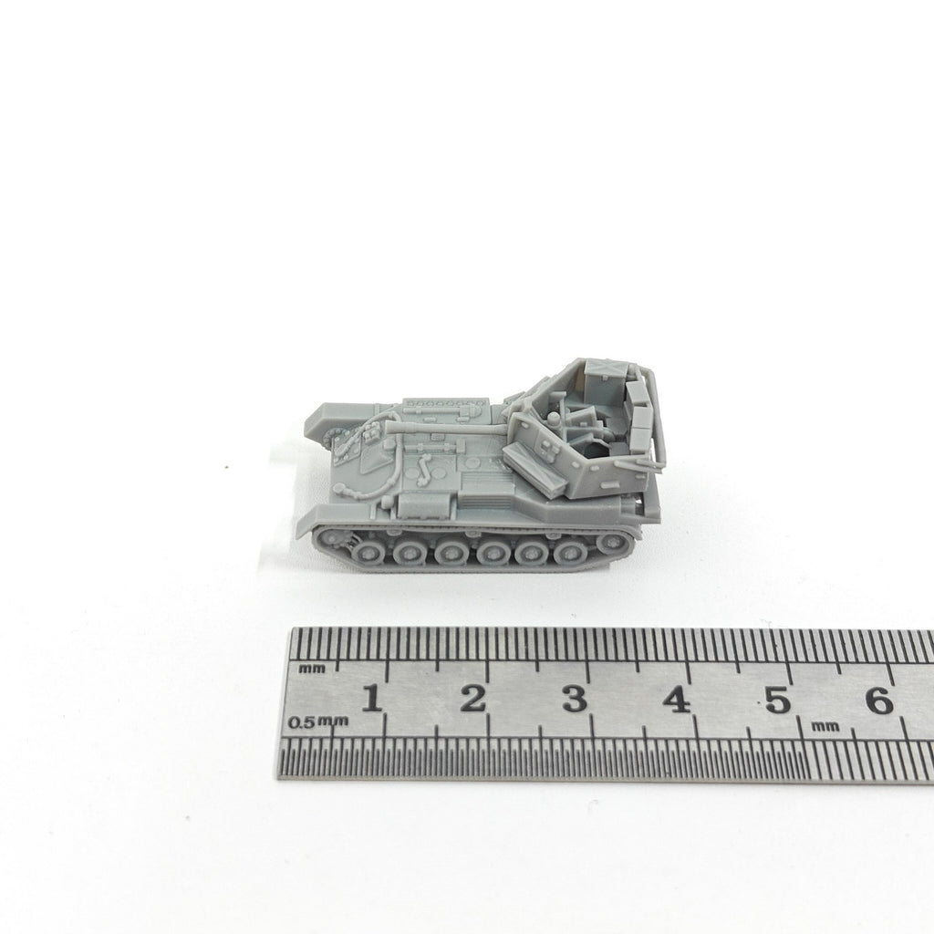 WWII Soviet ZSU-37 SPAAG,3D Printed,1/144 Scale Mini Tank Model,Resin