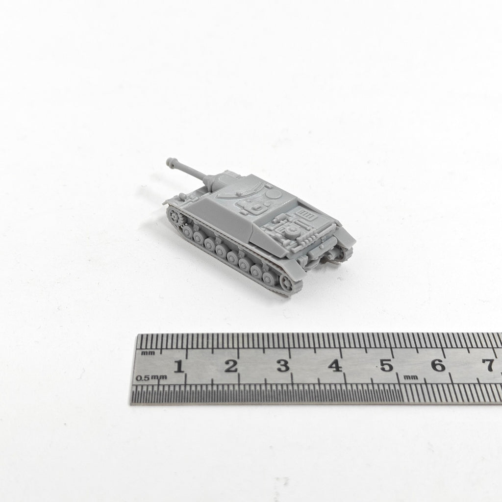WWII German Jagdpanzer IV L/48 Tank Destroyer,3D Printed,1/144 Tank Model,Resin