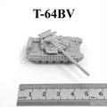 Soviet T-64BV Main Battle Tank,3D Printed,1/144 Scale Mini Tank Model,Resin