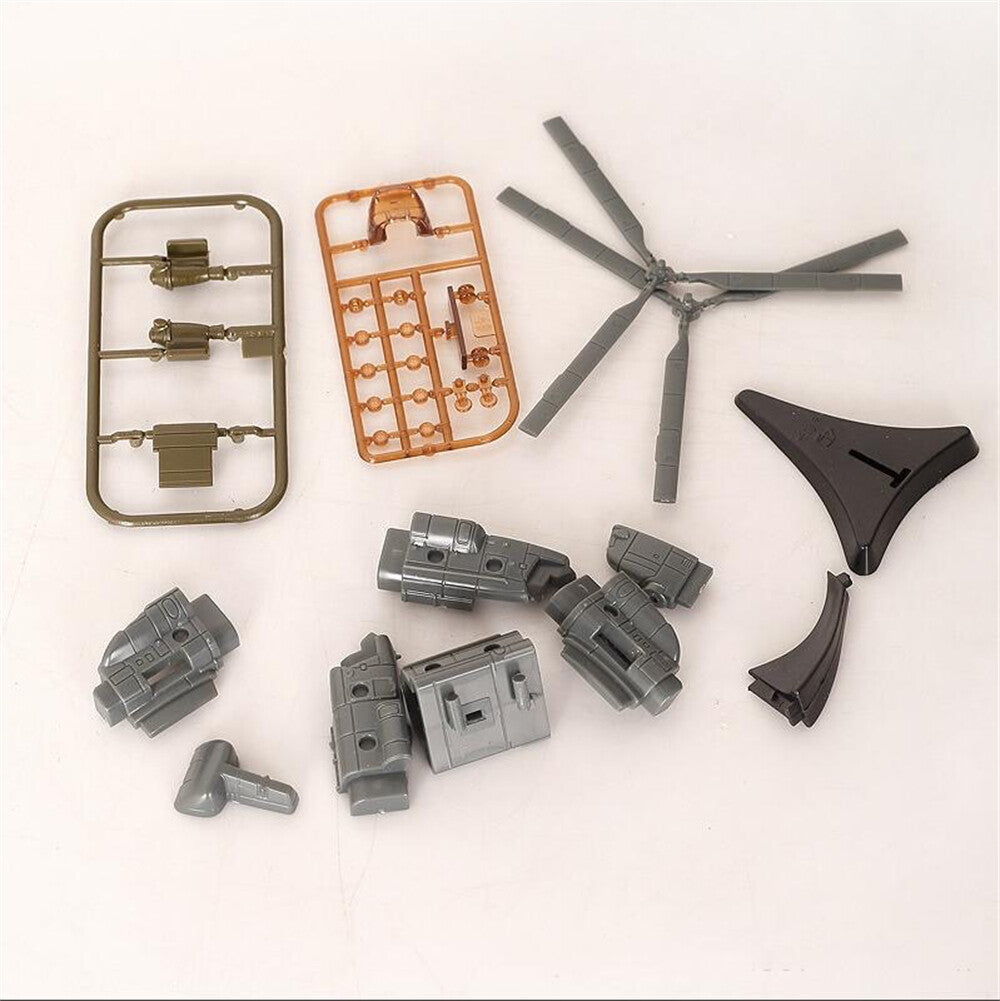 Mini Aircraft Airplane Fighter Model, Military Plastic Toy with Base,Paintable，F22 J20 J10 EF2000 MI8 MI24 AV-8A F-5E F15 F/A-18 UH1H MI8 SU25 SU30