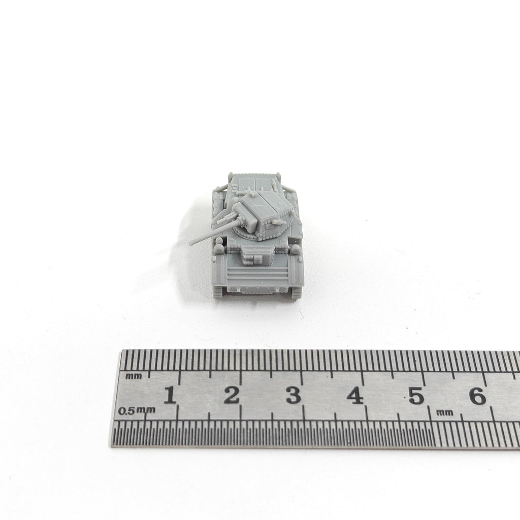 WWII UK Army A17 Tetrarch Tank,3D Printed,1/144 Scale Mini Tank Model,Resin