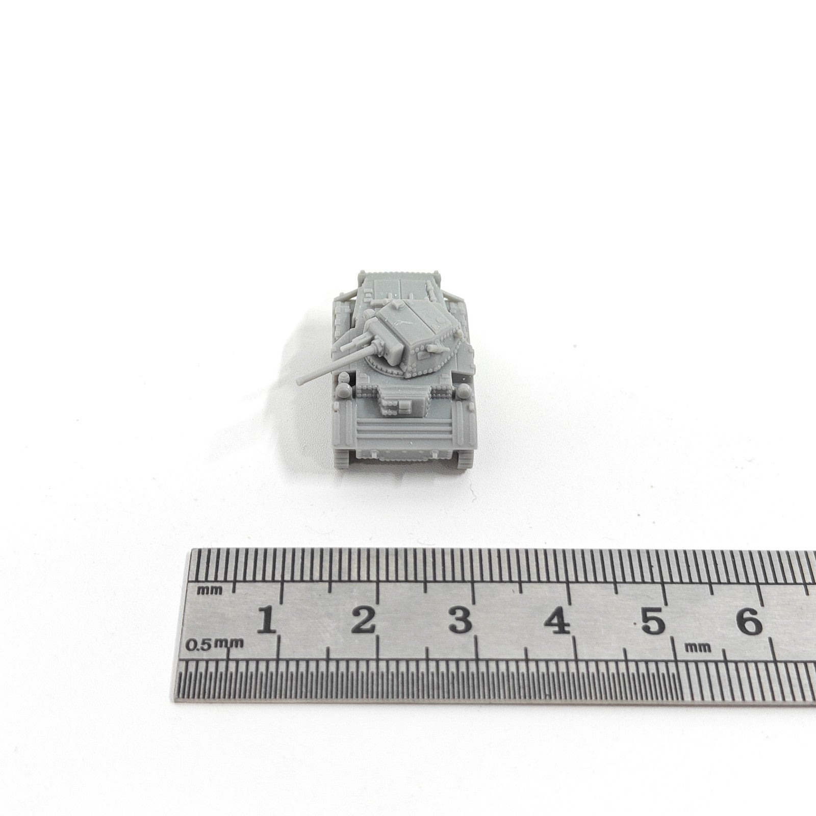 WWII UK Army A17 Tetrarch Tank,3D Printed,1/144 Scale Mini Tank Model,Resin