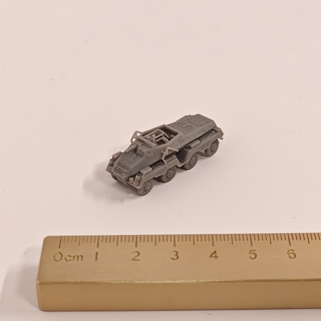 WWII German Sd.Kfz. 233  Armored Vehicle,3D Printed,1/144 Scale Mini Model,Resin