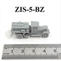 WWII Soviet ZIS-5-BZ Tanker Truck,3D Printed,1/144 Scale Mini Tank Model,Resin