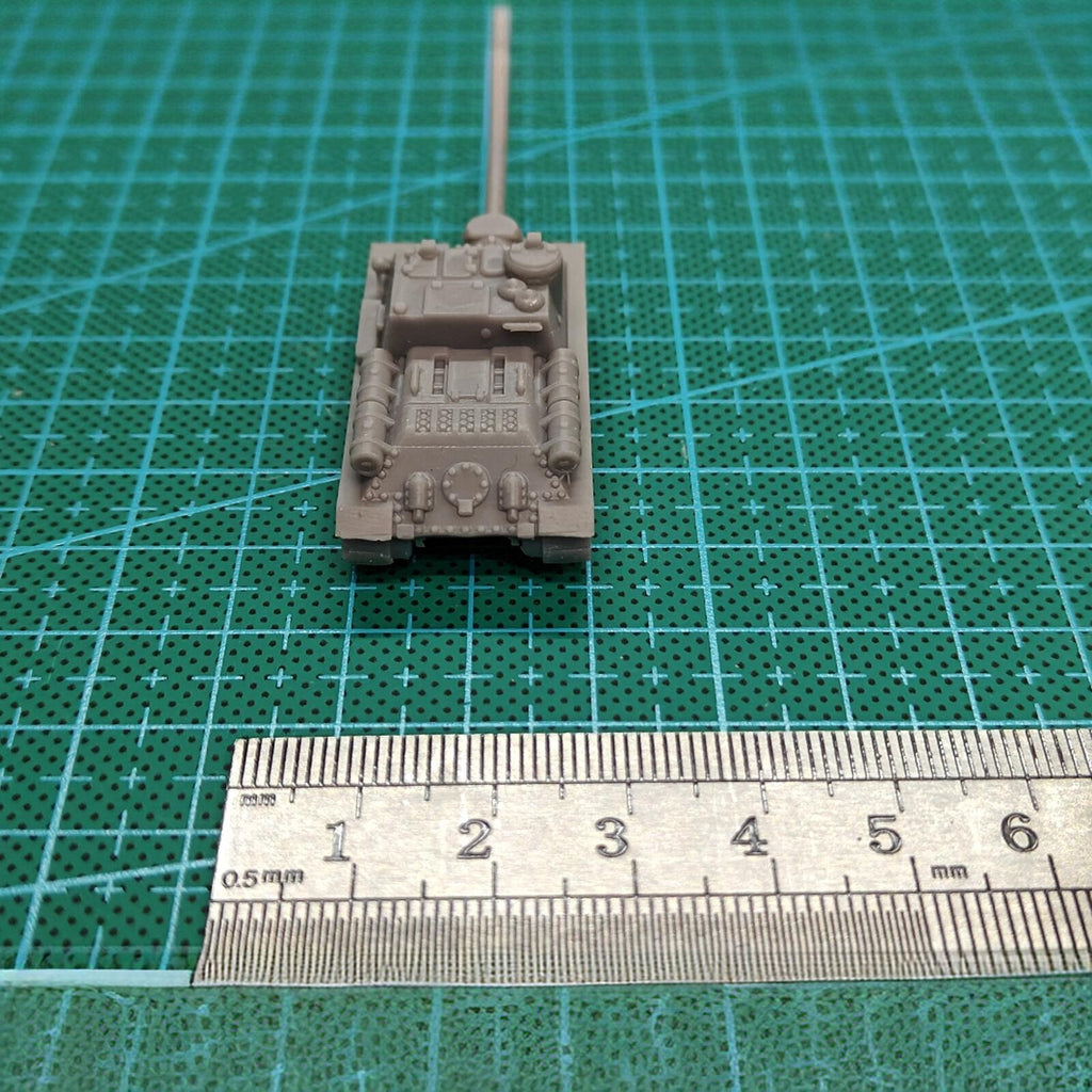 WWII Soviet SU-100 Tank Destroyer,3D Printed,1/144 Scale Mini Tank Model,Resin