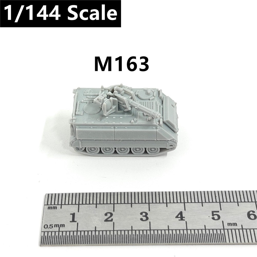 US Army M163 VADS,3D Printed,1/144 Scale Mini Tank Model,Resin